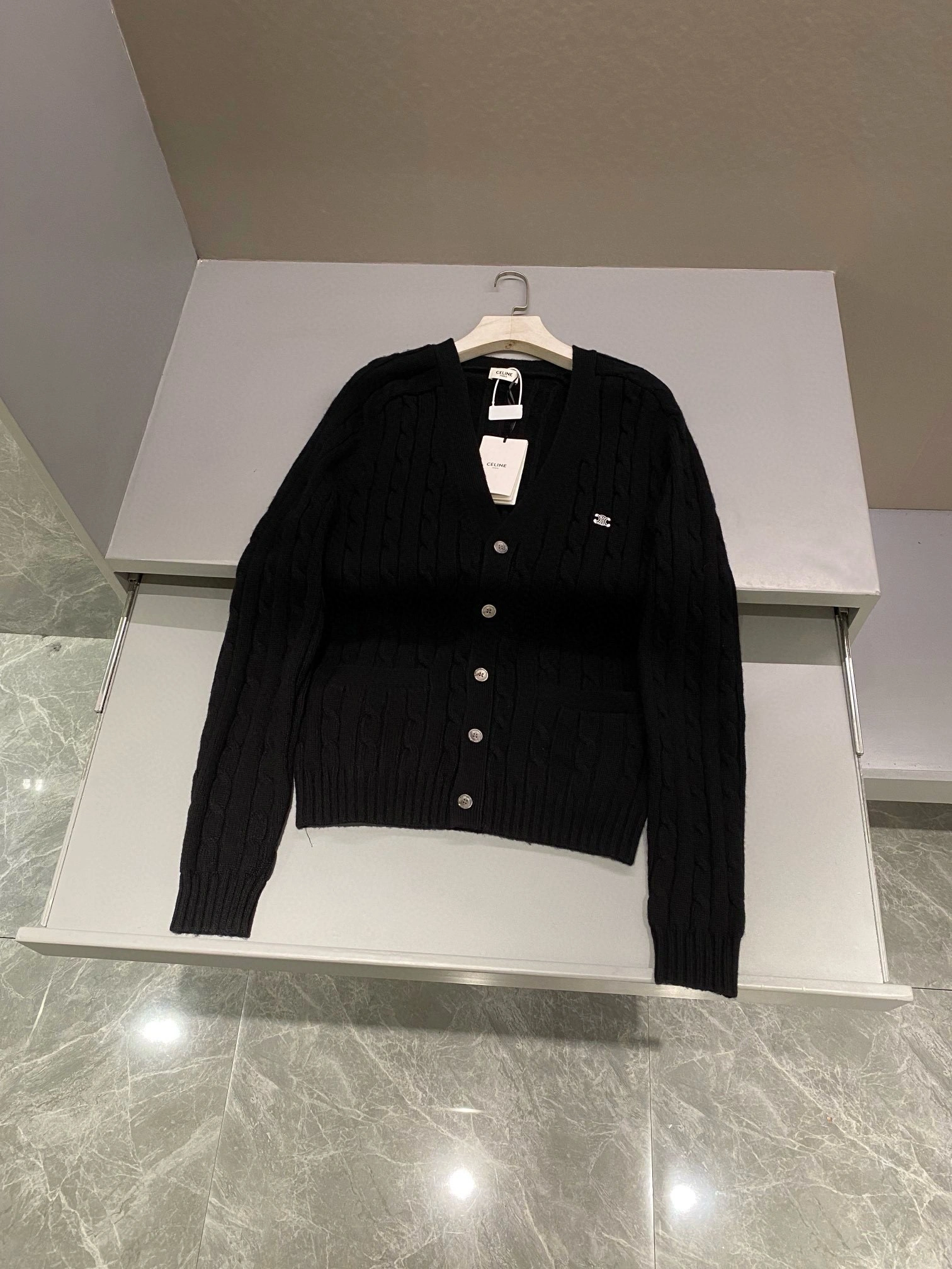 wg.luxury- 358i95 Paris Triomphe embroidery oversized 2Colour item:E-F361A0488-2